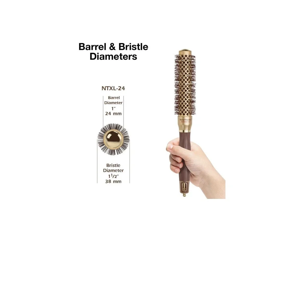 Olivia‎ Garden NanoThermic XL Ceramic + Ion Round Thermal Hair Brush 1